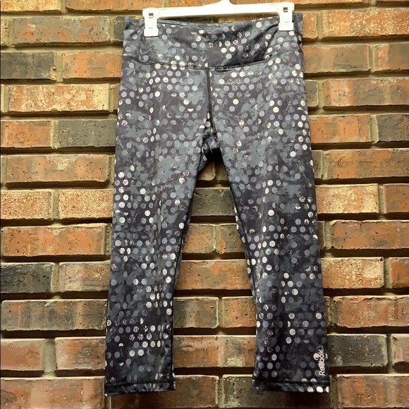 Reebok Capri Running Leggings - Picture 1 of 3